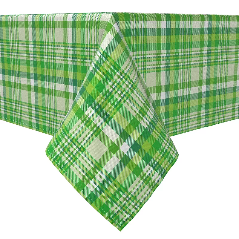 Square Tablecloth， 100% Cotton， 60x60， Plaid 12