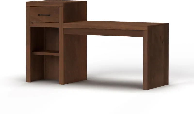 Sausalito Brown Multilevel Desk