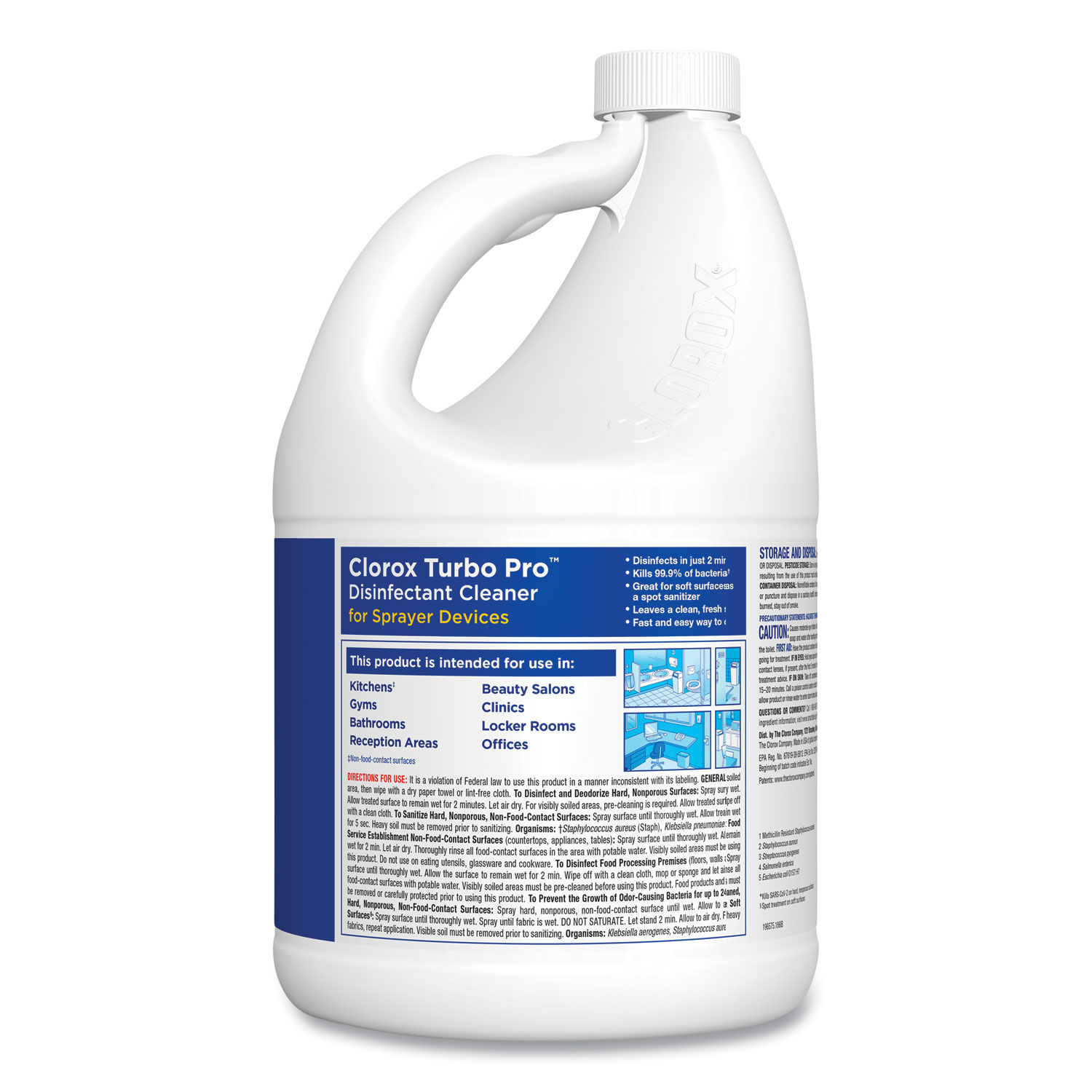 Turbo Pro Disinfectant Cleaner for Sprayer Devices by Cloroxandreg; CLO60091