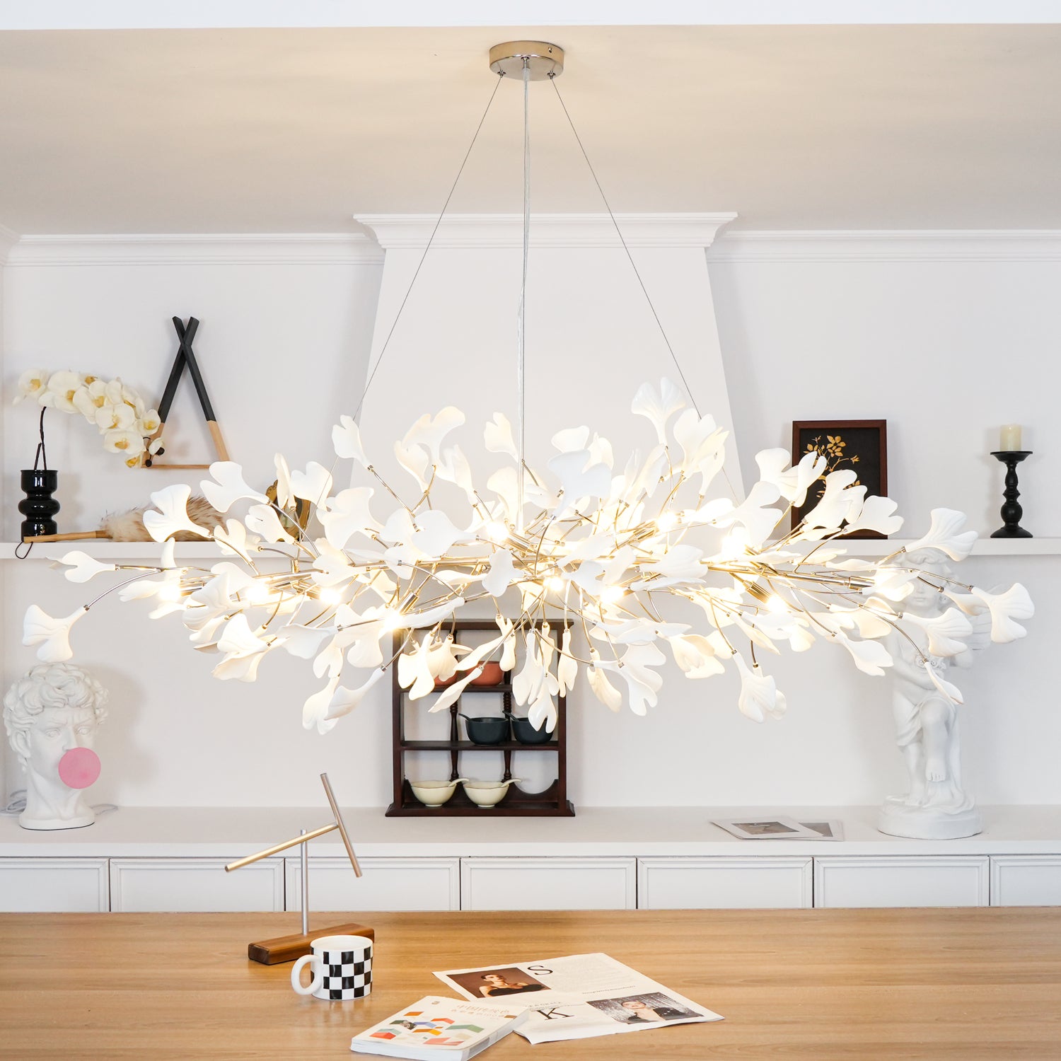 Gingko Chandelier N