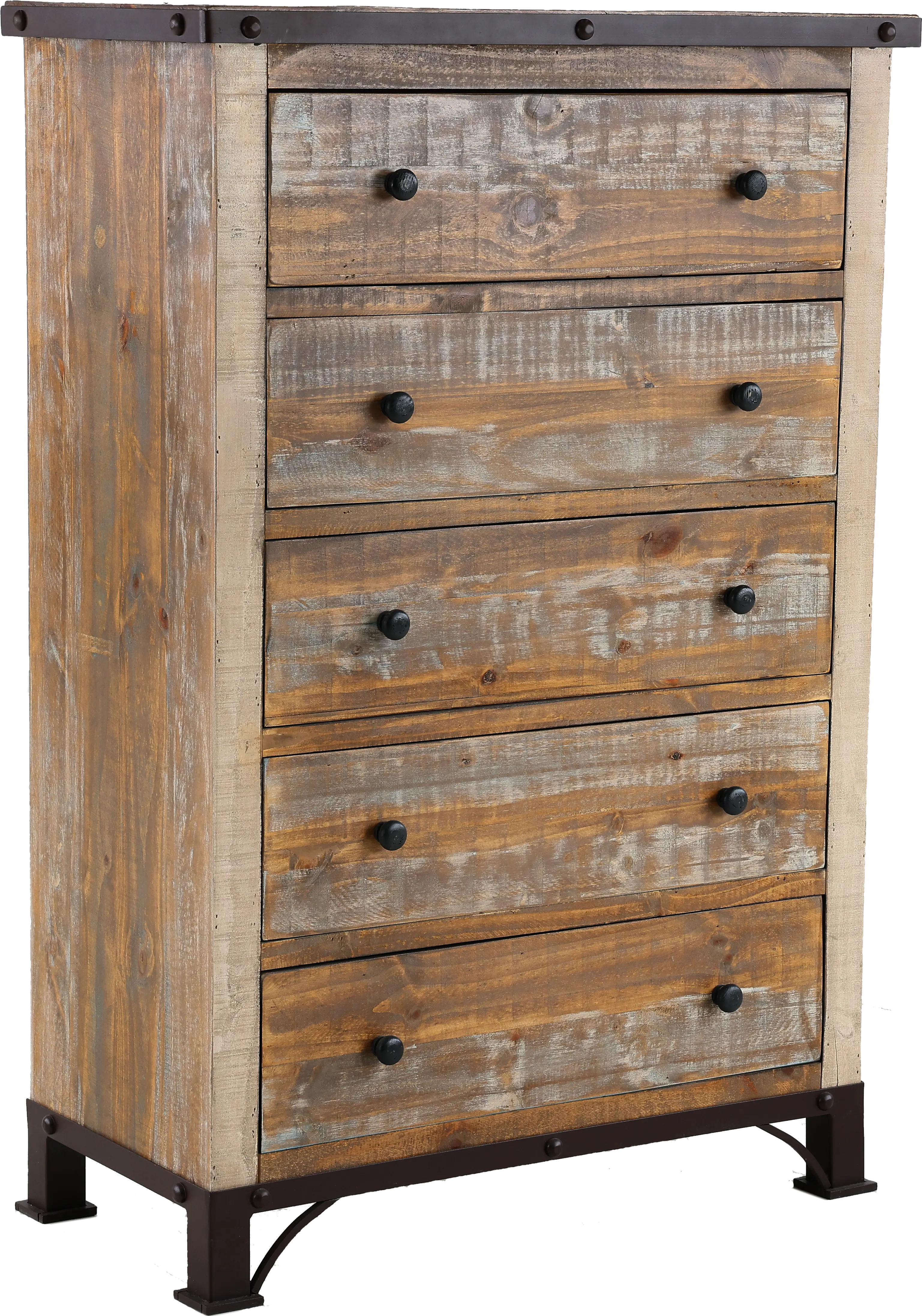 Antique Pine Chest of Drawers