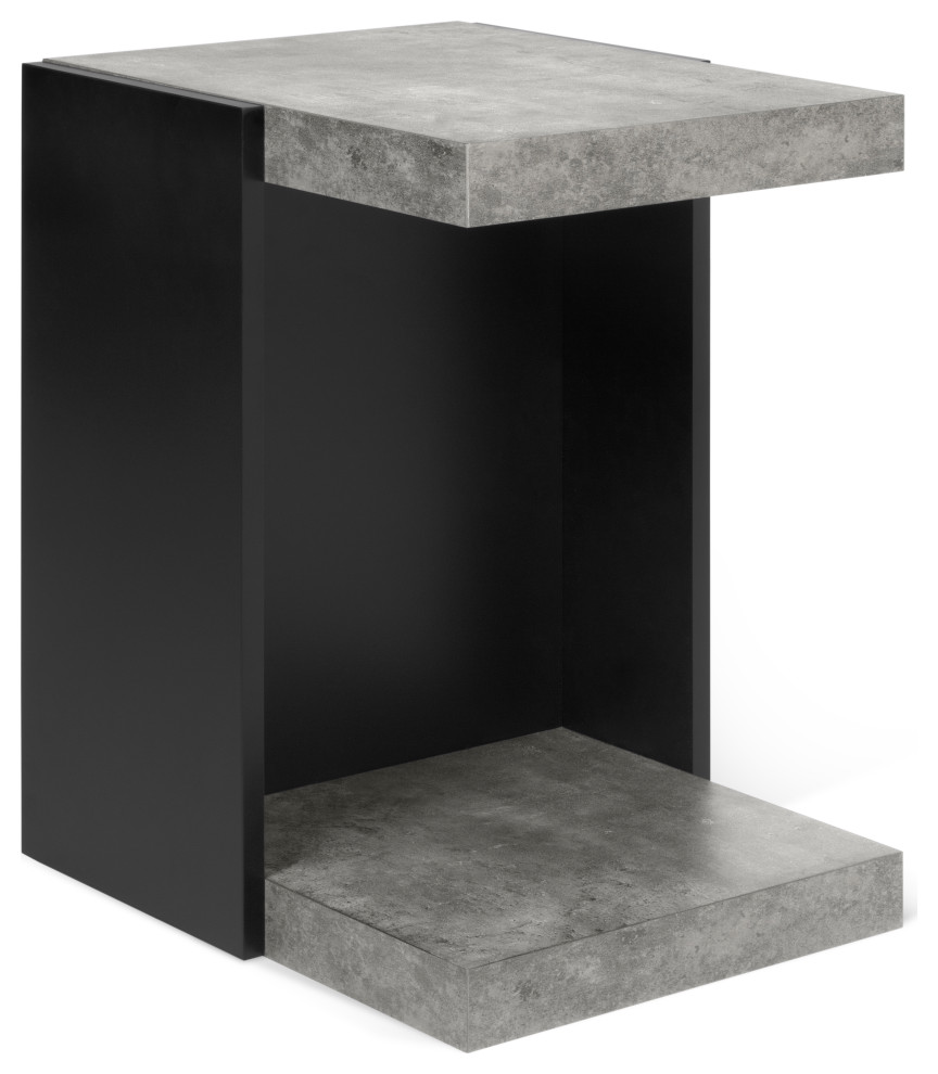 Klaus Side Table   Industrial   Side Tables And End Tables   by TEMAHOME  Houzz