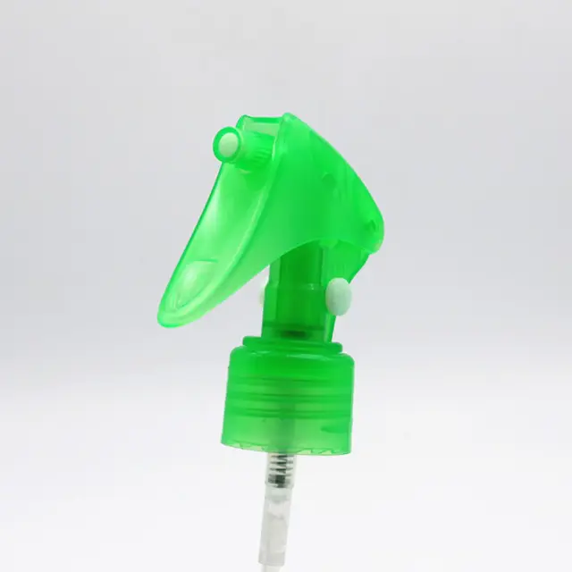 Hot sale custom plastic hand pressure 24/410 high output mini trigger sprayer for garden cleaning