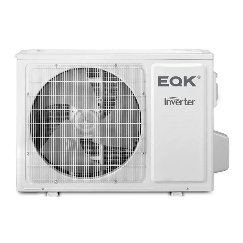 EQK 17 SEER 18000 BTU 1.5 Ton Ductless Mini-Split Air Conditioner with Inverter Heat Remote and Wi-Fi 230V60 Hz 17S-EACH18R2W