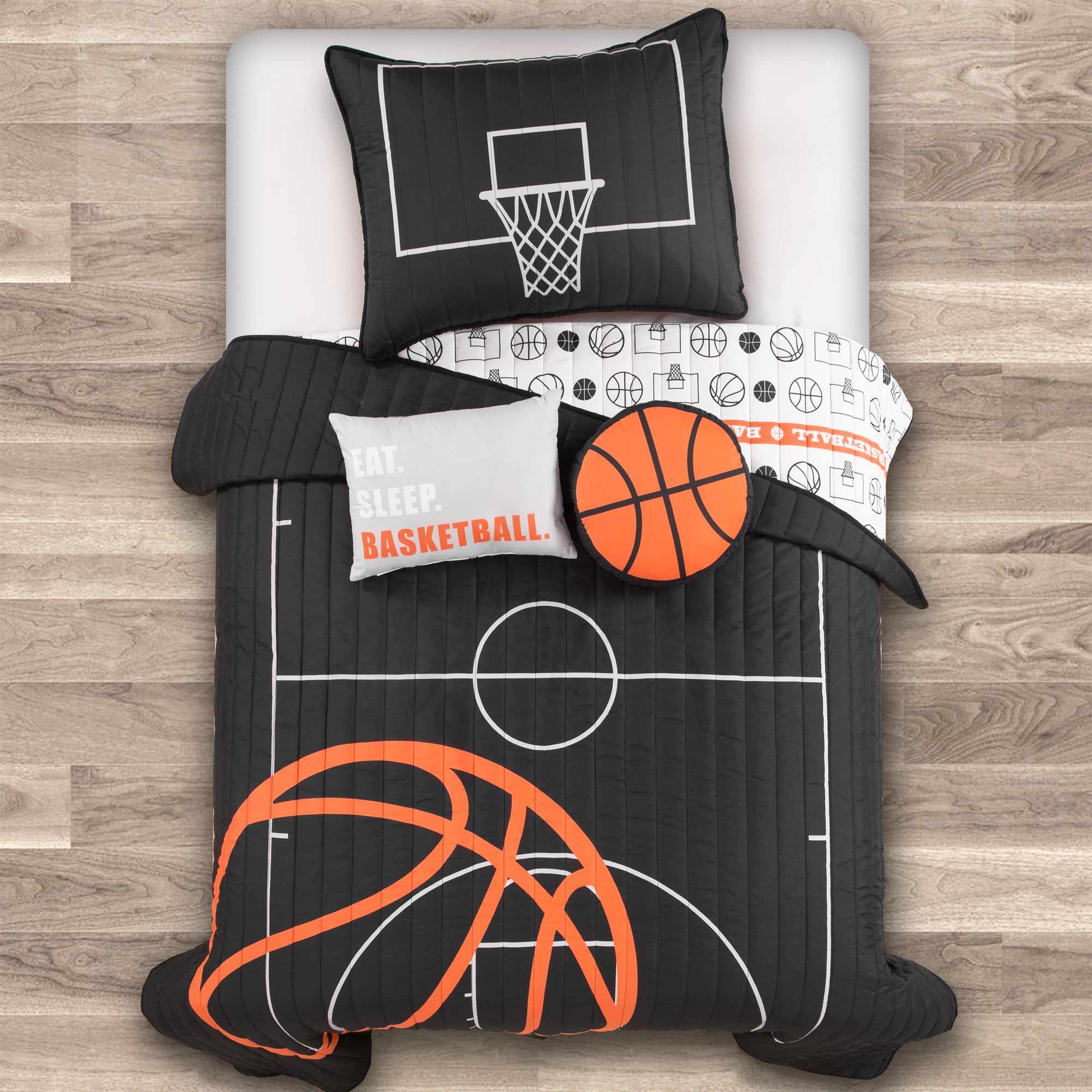 Basketball Game Quilt Set