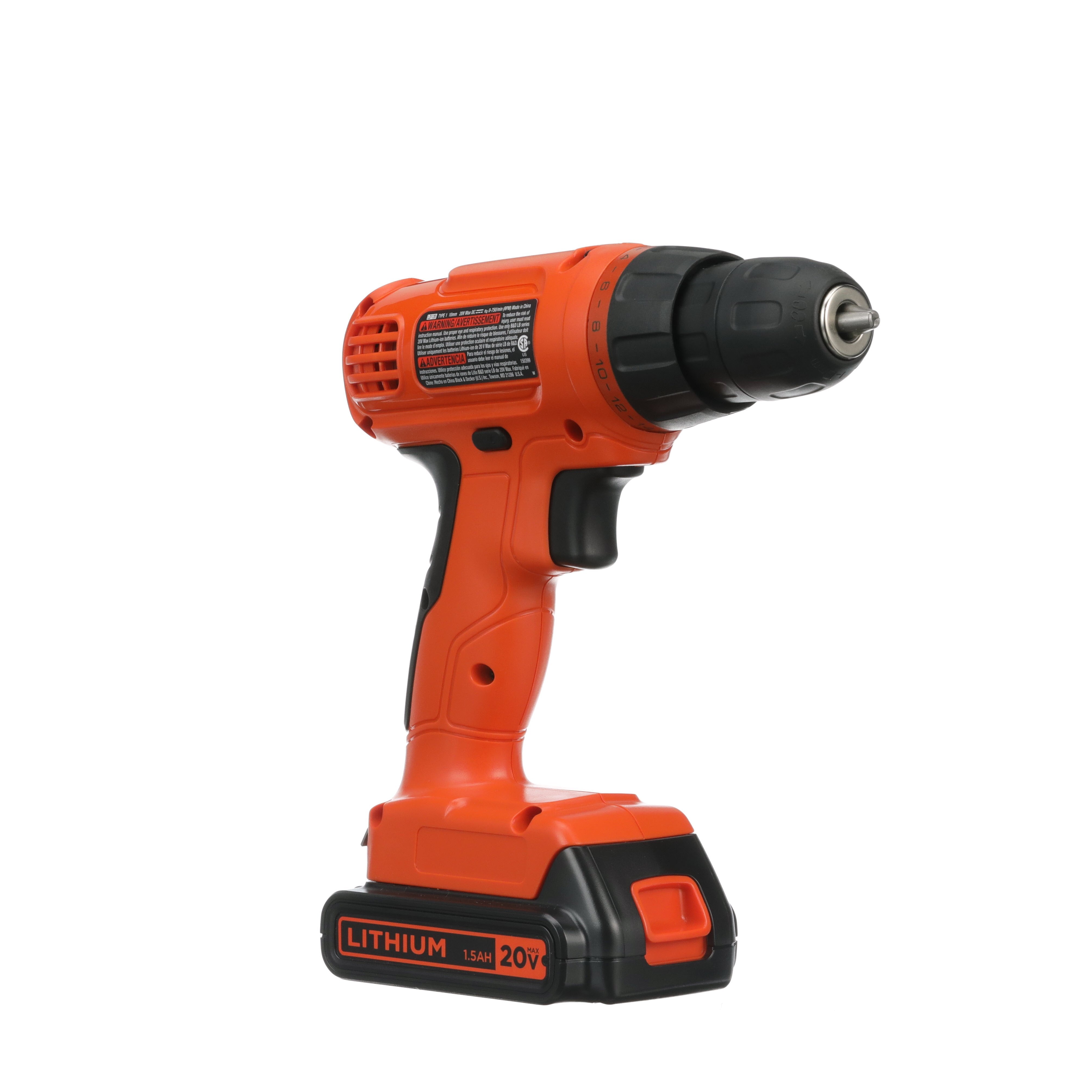 20V MAX* POWERCONNECT™ Cordless Drill Kit + 100 pc. Kit