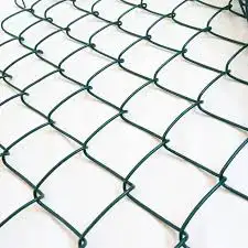 Factory Supply Anti rust 4 Foot Chain Link Fence Cyclone Fence Black Chain Link Fence Gate For Garden