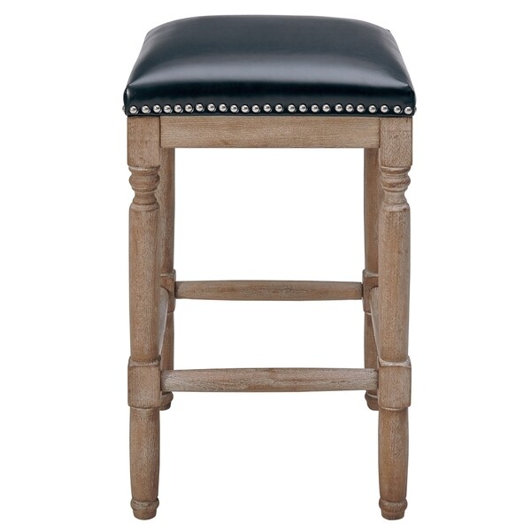 Ernie Bonded Leather Counter Stool