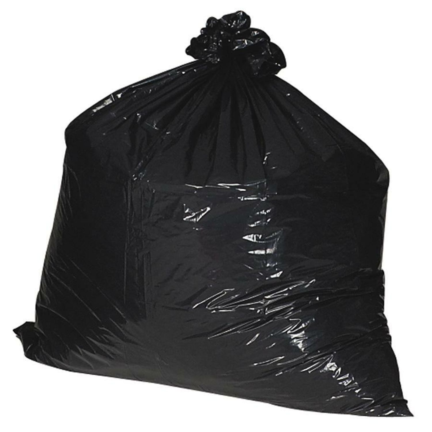 Black Low-density Recycled Can Liners by Nature Saver NAT00989