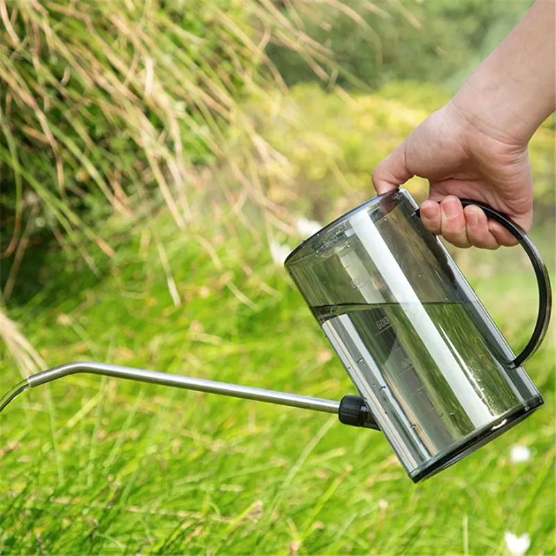 1L Manual Liquid Spray Bottle Handheld Garden Watering Can Portable Spraying Can