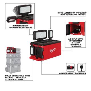 MW M18 18-Volt Lithium Brushless Force Logic Press Tool Kit with 12 in. - 2 in. Jaws with Hacksaw Light 5.0Ah Battery 2922-22-2719-20-2357-20-48-11-1850