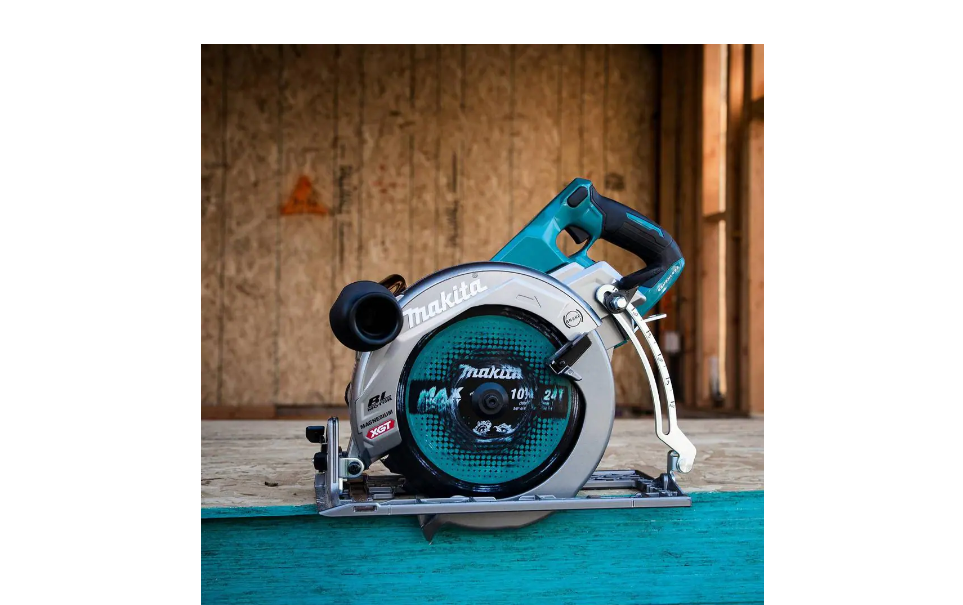 Makita GSR02Z 40V Max XGT Brushless Cordless Rear Handle 10-1/4 in. Circular Saw， AWS Capable (Tool Only)