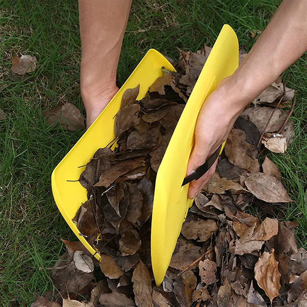 Outdoor plastic rake for collecting fallen leaves Garden tools