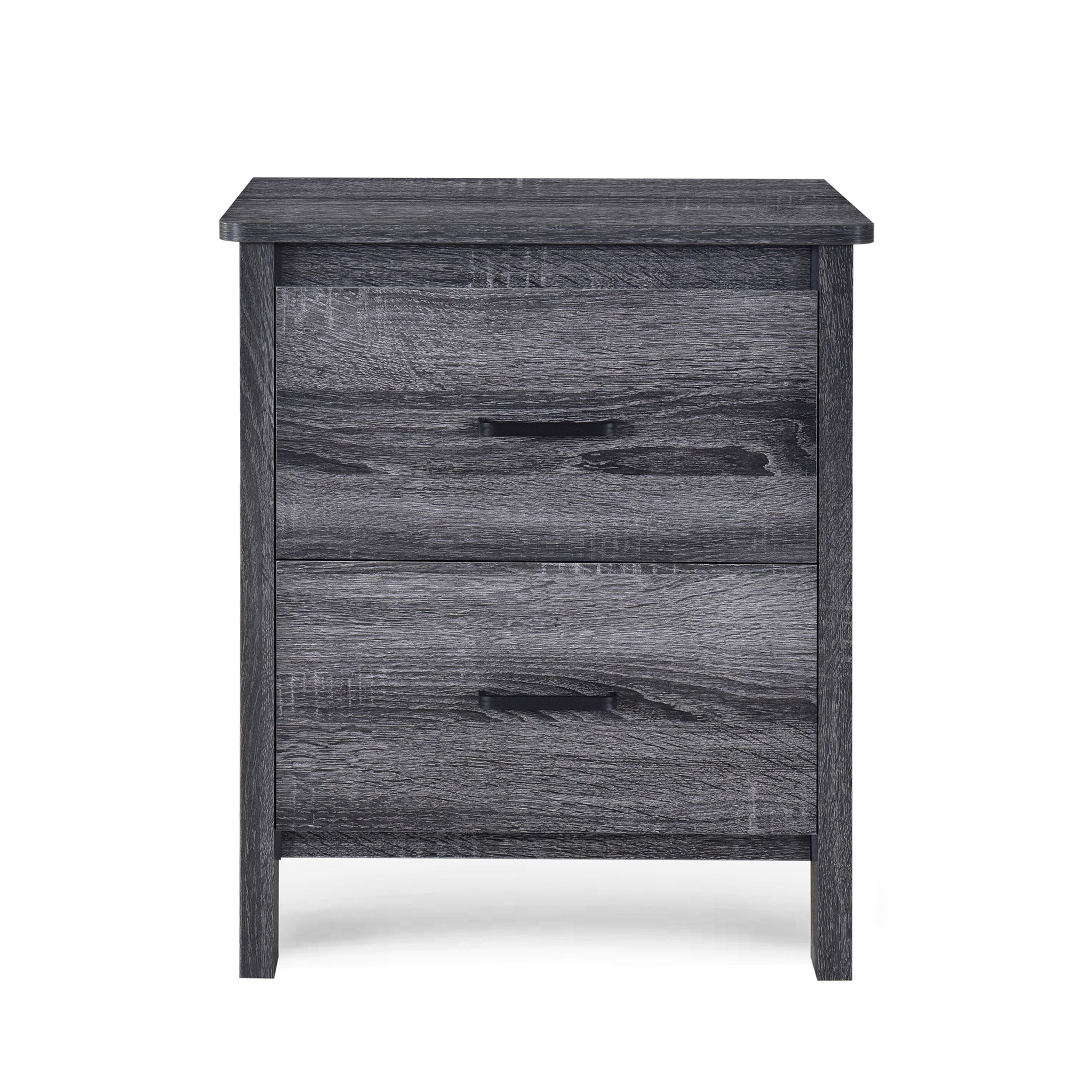 Titeca Contemporary 2 Drawer Nightstand