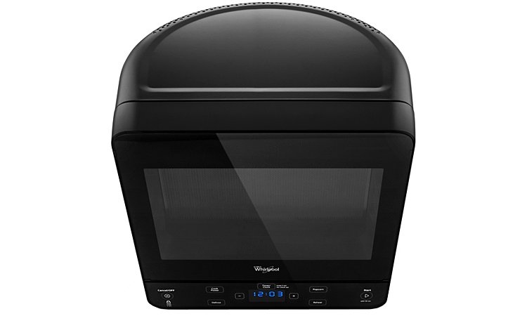 Whirlpool 0.5 Cu. Ft. Black Countertop Microwave