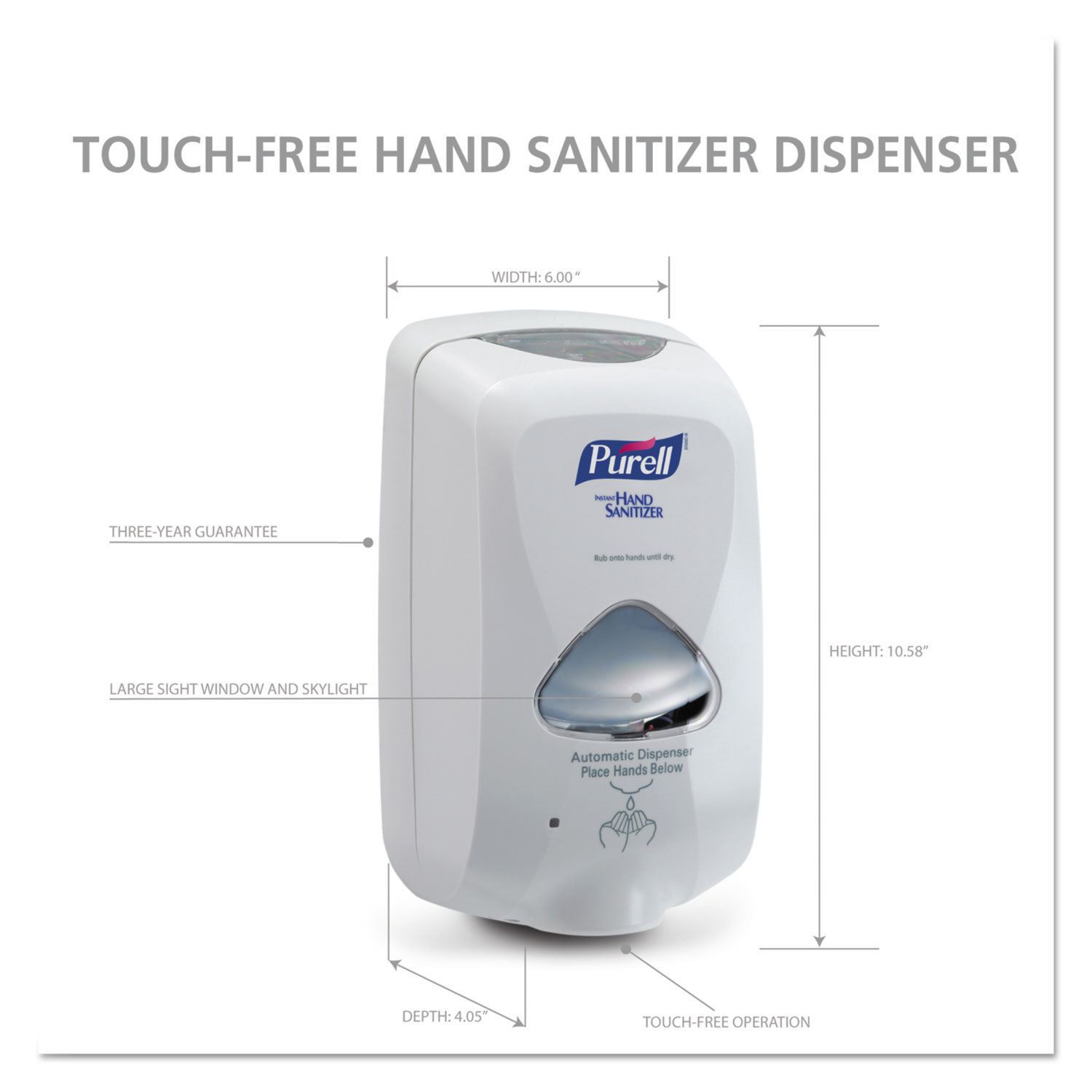 TFX Touch Free Dispenser by PURELLandreg; GOJ272012