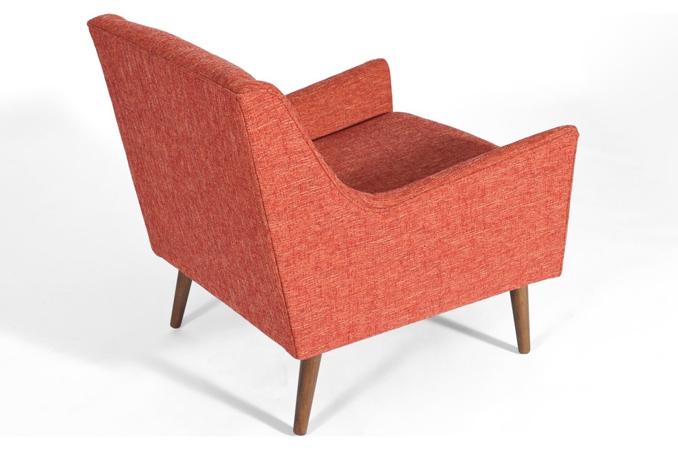 Rex Chair  Picante   Midcentury   Armchairs And Accent Chairs   by Gingko Furniture  Houzz