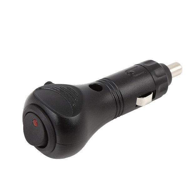 Unique Bargains Dc 12v 24v Car Cigarette Lighter Switch Power Socket Plug With Led Indicator