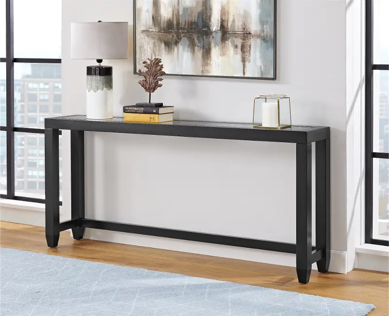 Cordero Black Console Table