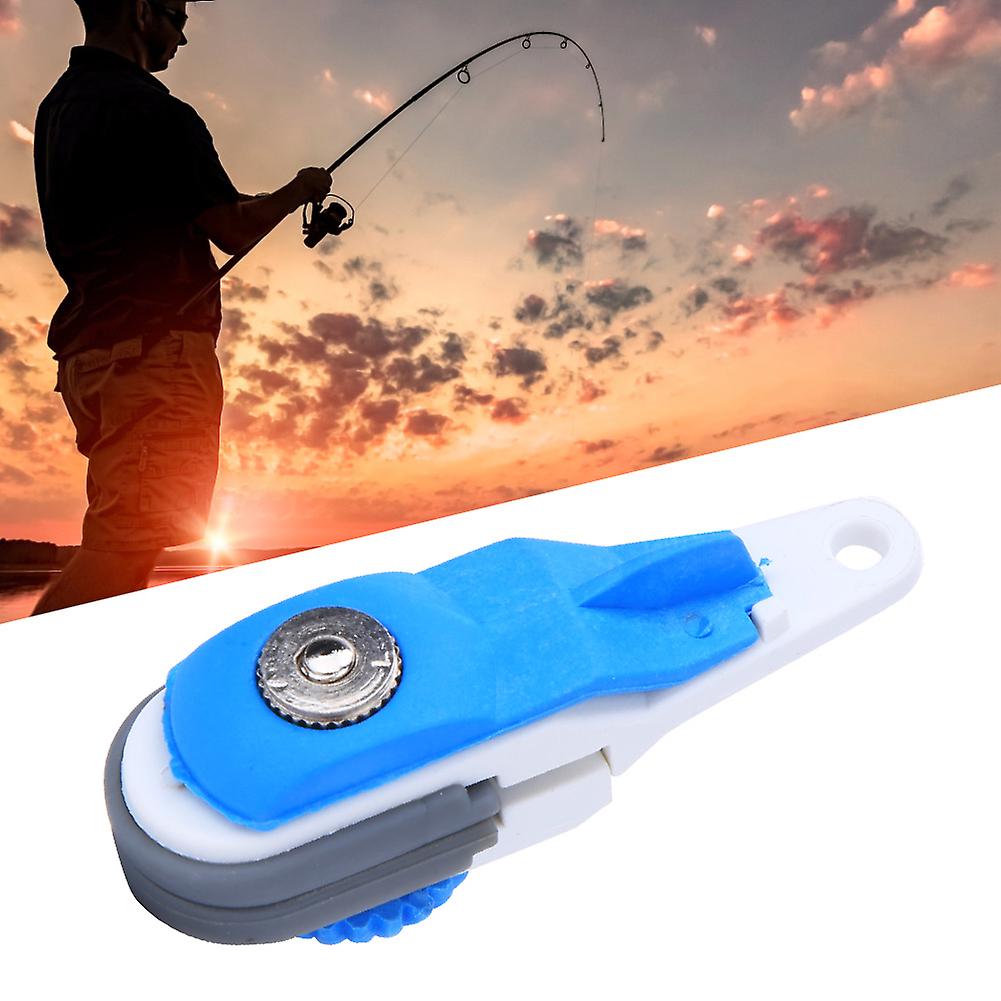 J002 Nylon Black Sea Fishing Buckle Fast Release Clip Tool Accessory Without Steel Wirel(blue White Gray)