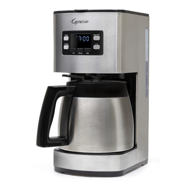 Capresso 10 cup Coffee Maker With Thermal Carafe St300 Stainless Steel 435 05