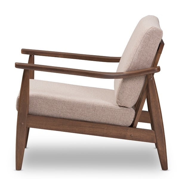 Mid-century Lounge Chair by Baxton Studio