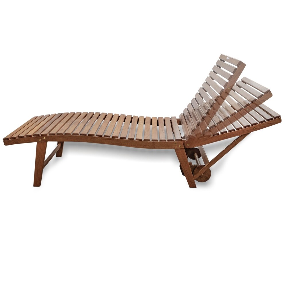 Teak Pool Lounge Chair   24\