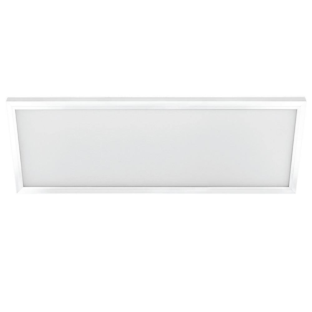 Feit Electric 1 ft. x 4 ft. 50-Watt Dimmable White Integrated LED 4000K Cool White Edge-Lit Flat Panel Ceiling Flushmount FP1X4840WH