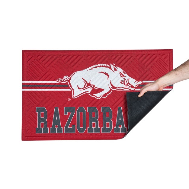 Embossed Mat Cross Hatch University Of Arkansas