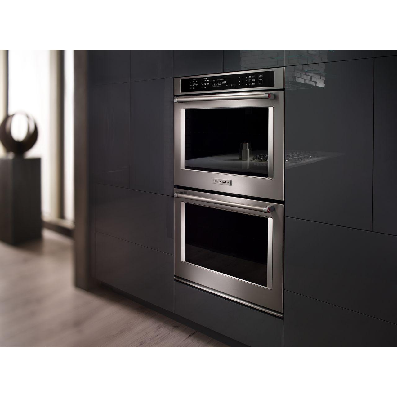 KitchenAid 30-inch, 10 cu. ft. Built-in Double Wall Oven with Convection KODE500ESS