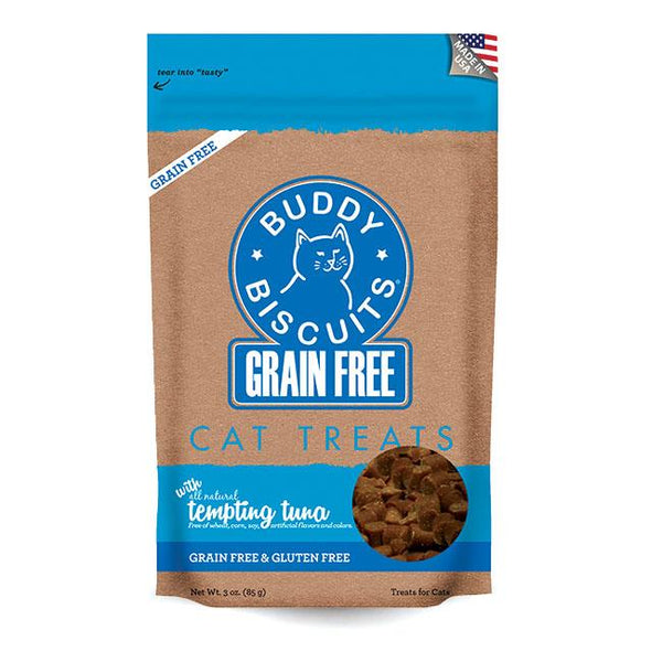 Cloud Star Grain-Free Soft and Chewy Tempting Tuna Cat Treats