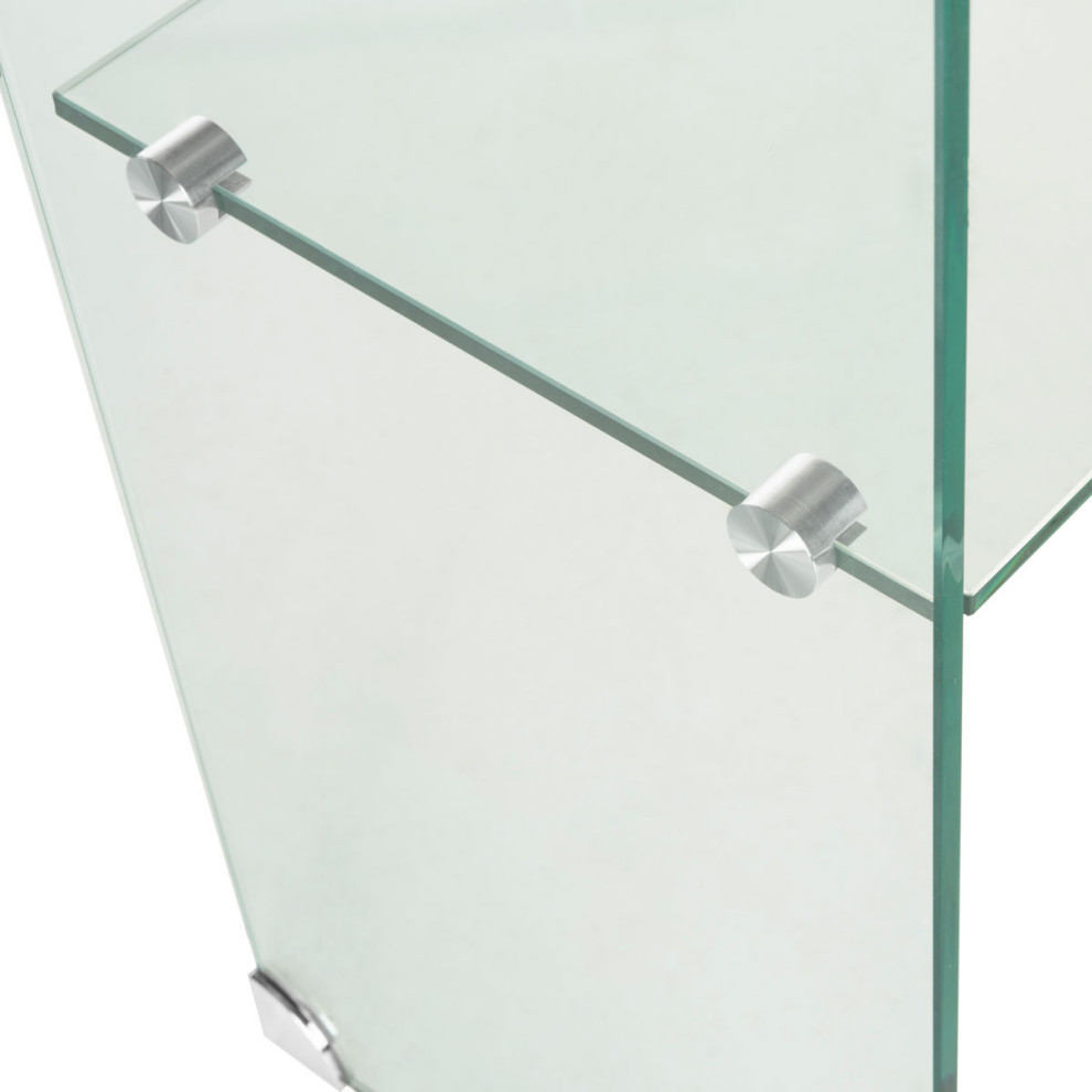 Dala Console Table Clear   Modern   Console Tables   by Virgil Stanis Design  Houzz