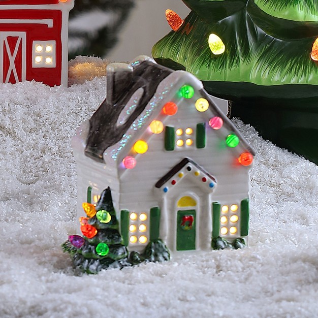 Mr Christmas Nostalgic Ceramic Led Christmas Village Figurine