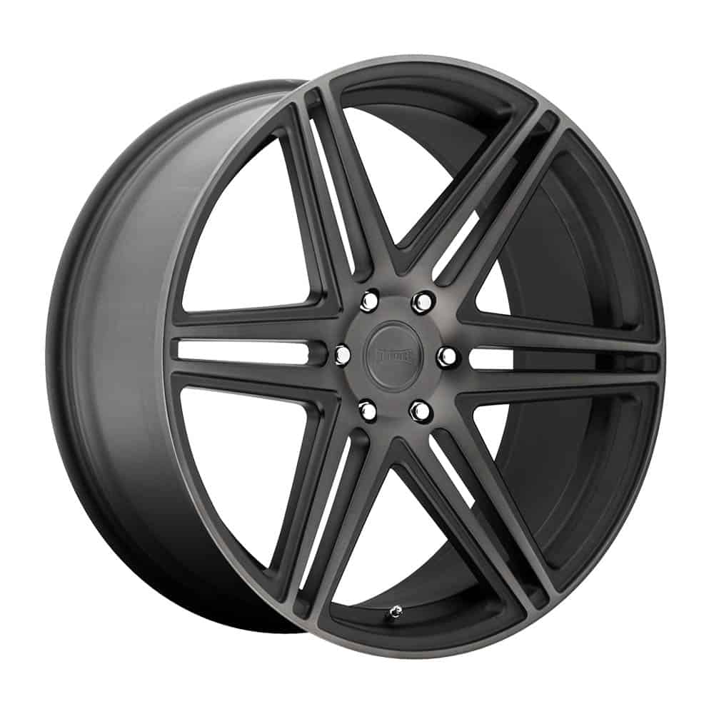 DUB 1PC S123 SKILLZ S123 24X10 6X5.5 MT-BLK-DDT 30MM