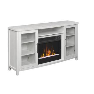 Classic Flame Rossville 54 in. Media Console Electric Fireplace TV Stand in White 18MM6036-PT85S