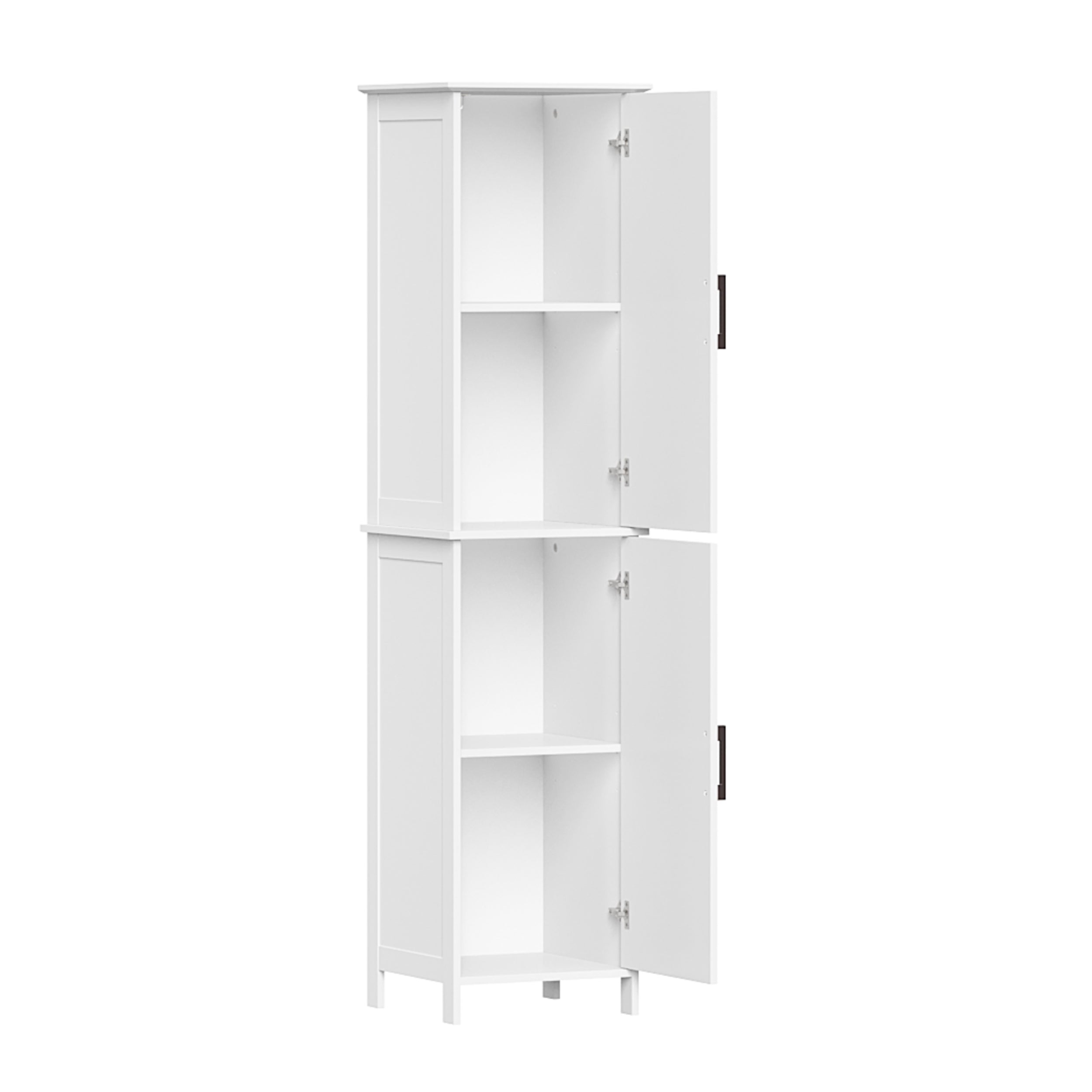 RiverRidge Home Monroe Two-Door Tall Cabinet - White