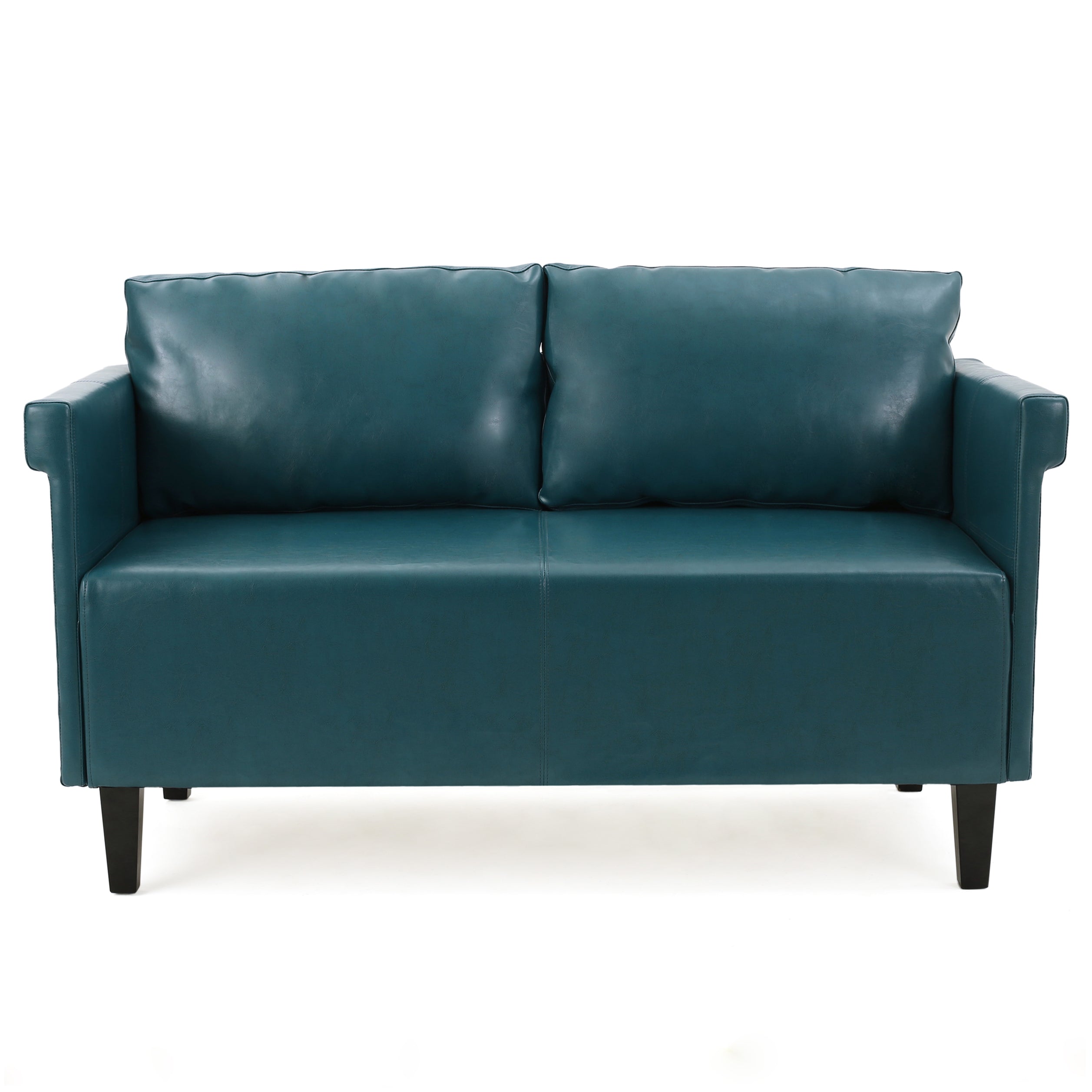 Harbison Leather Loveseat Settee