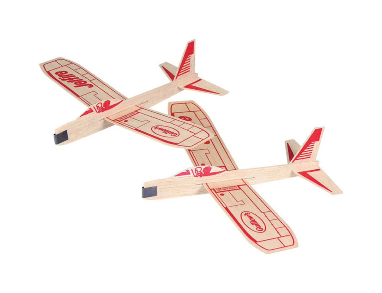 JETFIRE BALSA GLIDER 2PK