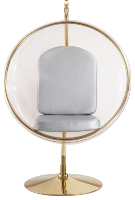 Bubble Chair With Stand   Contemporary   Hanging Chairs   by HomeCraftDecor  Houzz