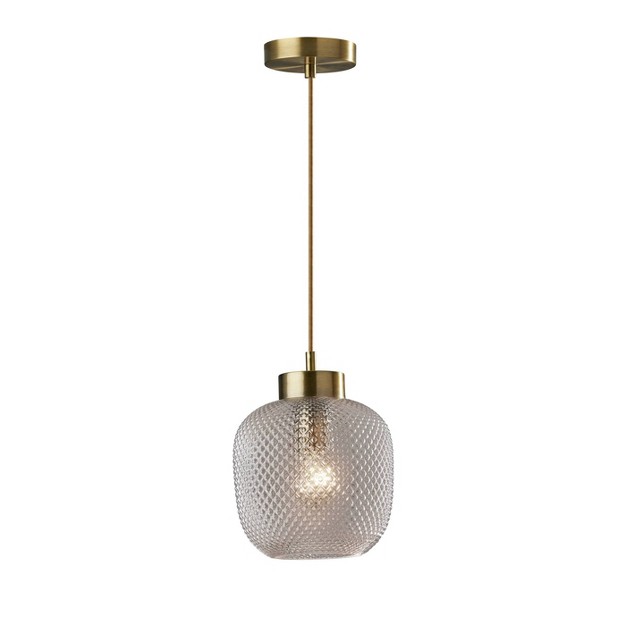 Natasha Pendant Antique Brass Adesso