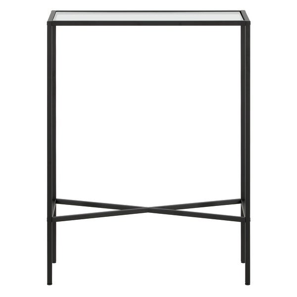 Henley 22'' Wide Rectangular Console Table with Glass Top