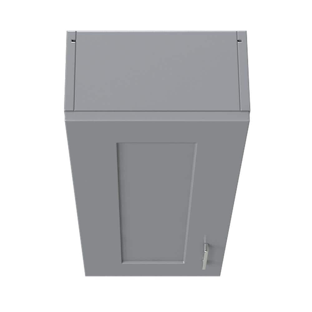 Home Decorators Collection Hawthorne 12 in W Wall Cabinet in Twilight Gray