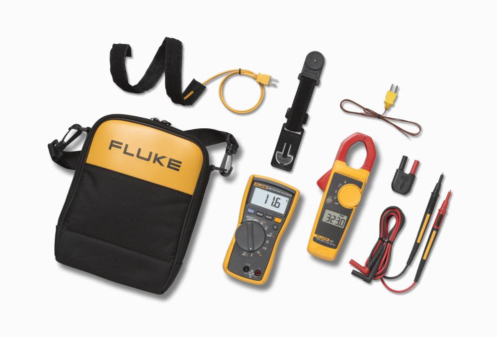 Fluke 116/323 HVAC Combo Kit - Includes Multimeter and Clamp Meter