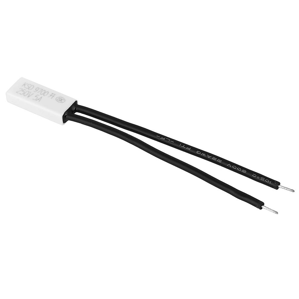 10pcs Ksd9700 Normally Open Temperature Control Switch Thermal Protector Plastic Probe95