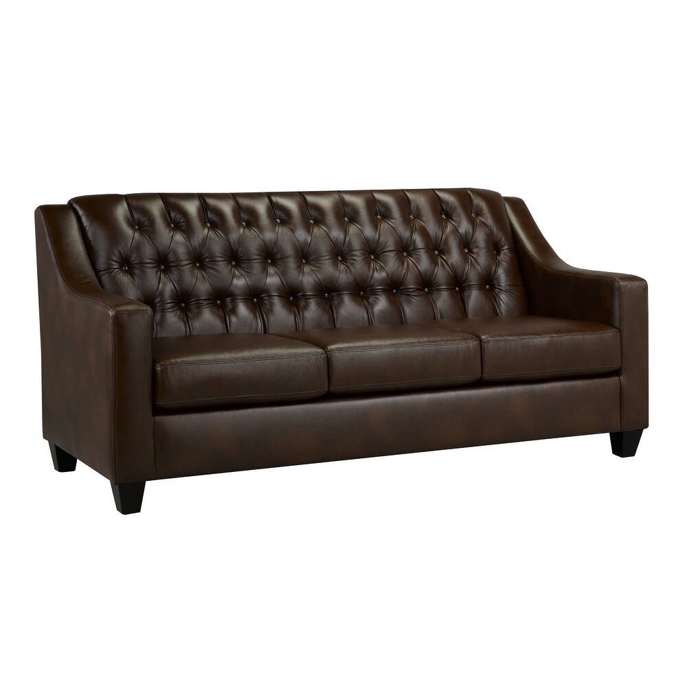 Keighley Top Grain Leather Sofa and Armchair Set