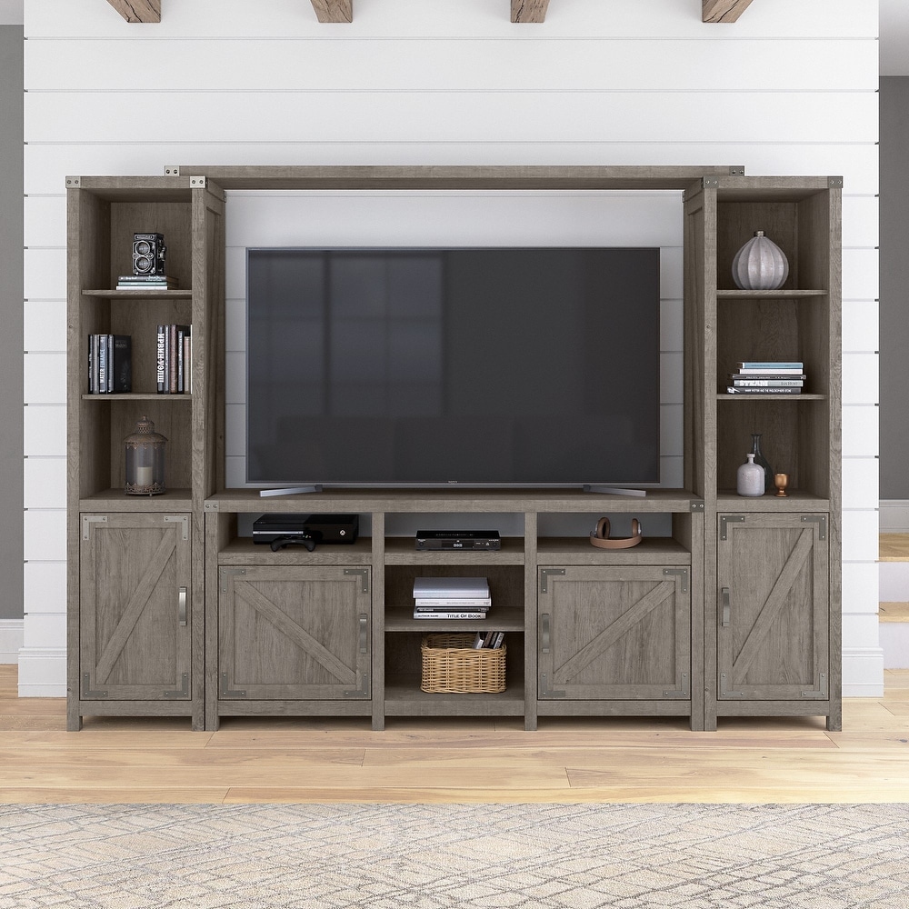 Cottage Grove 65W Farmhouse TV Stand for 75 Inch TV by Bush Furniture