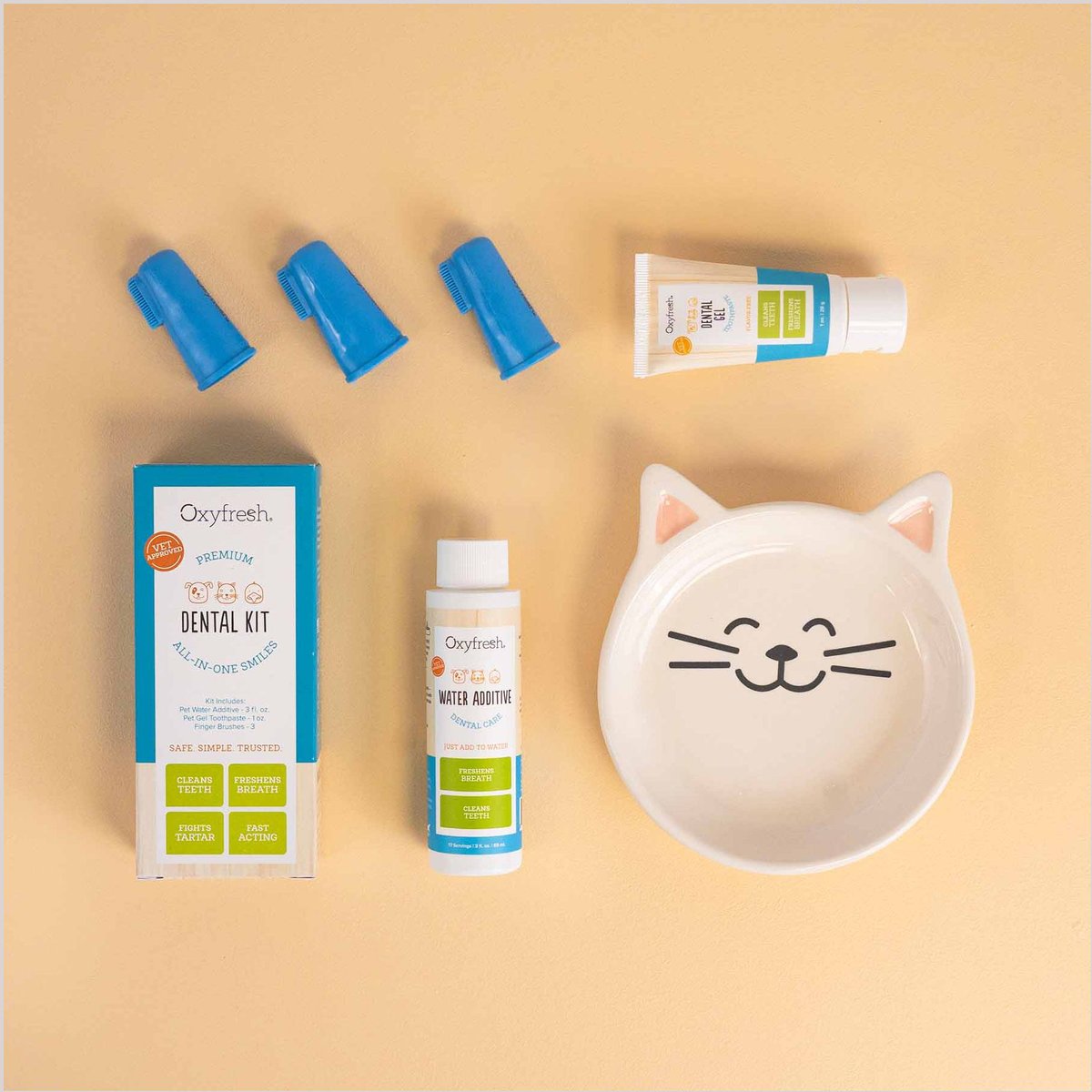 Oxyfresh Dog and Cat Dental Kit