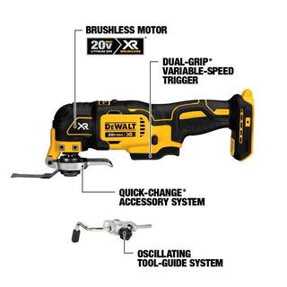 DW 20V MAX Cordless 6 Tool Combo Kit with (2) 20V 5.0Ah Batteries and Charger DCK694P2