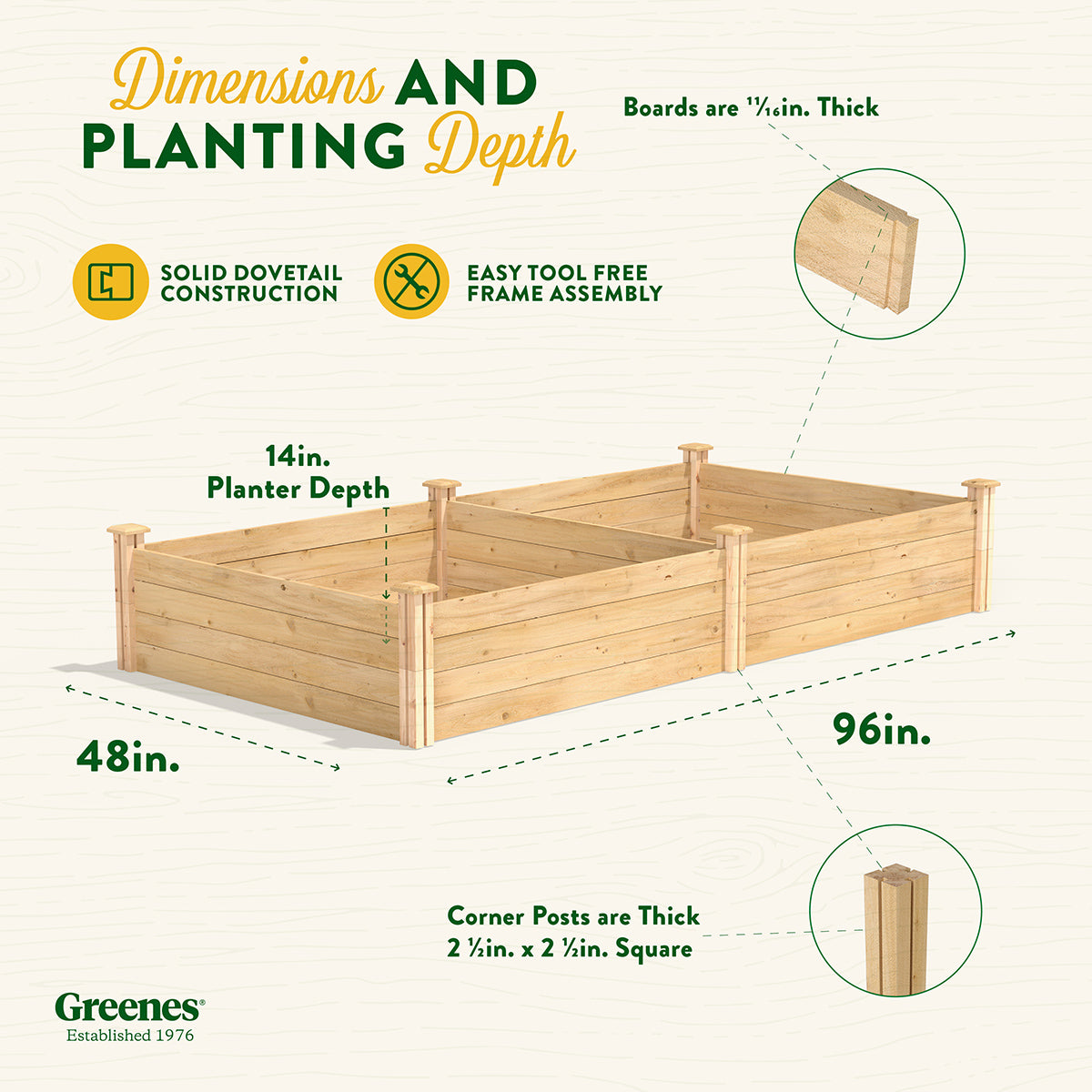 Greenes Fence 4' x 8' x 14