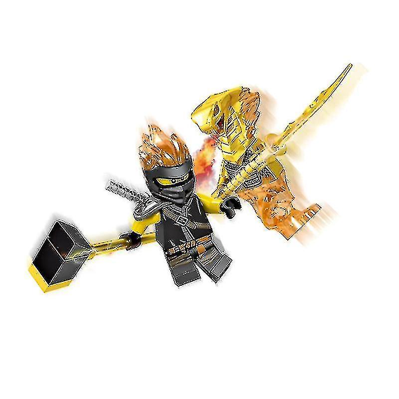 Set Of 24 Pcs Ninjago Mini Figures Kai Jay Sensei Wu Master Building Blocks Toys S